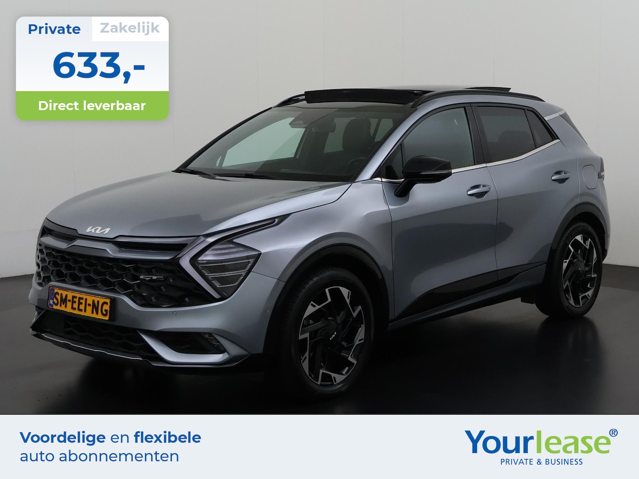 Kia Sportage - 1.6 T-GDi Plug-in Hybrid AWD GT-PlusLine | All-in 633,- Private Lease | Direct uit voorraa - AutoWereld.nl