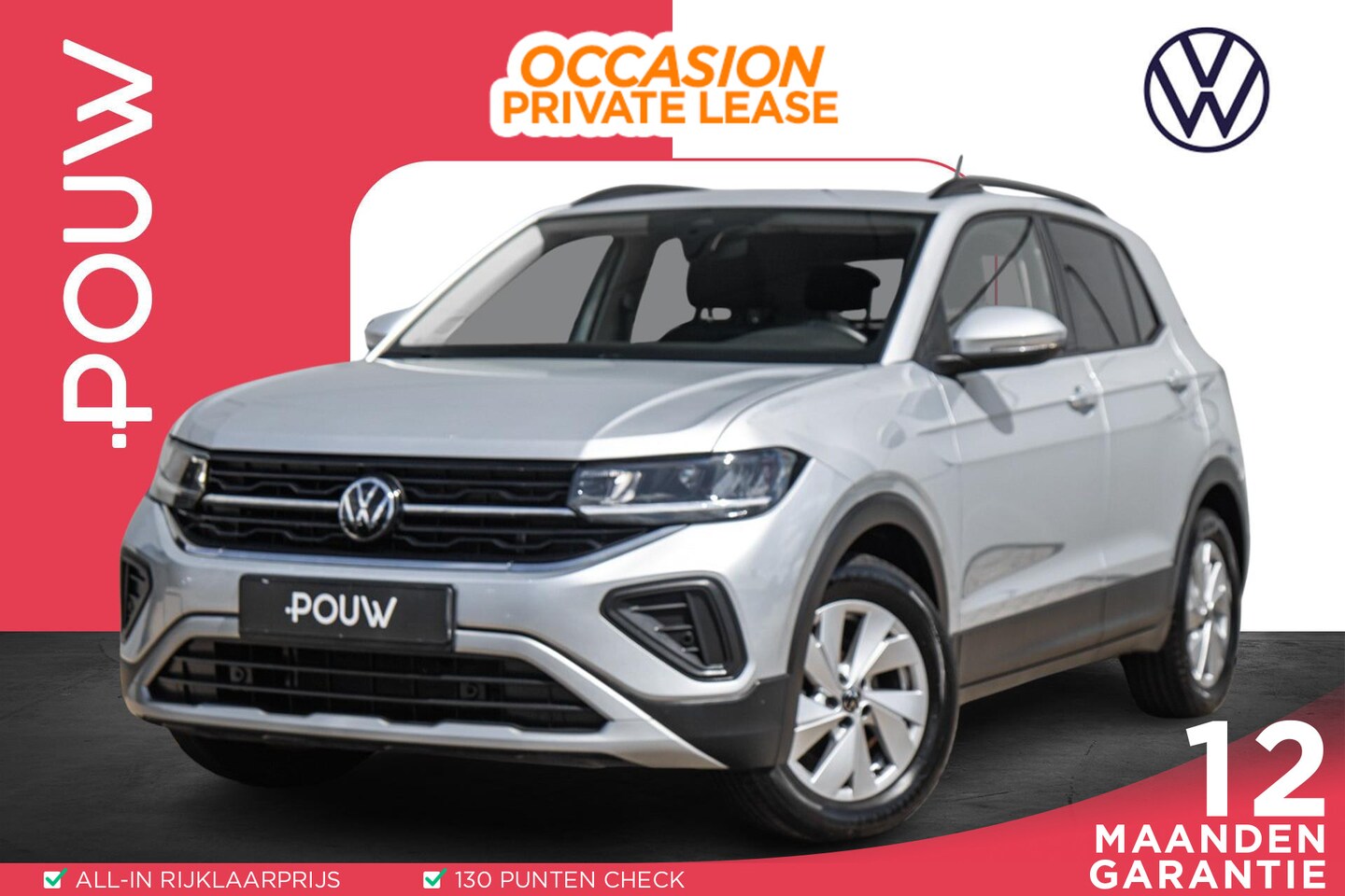 Volkswagen T-Cross - 1.0 TSI 95pk Life | Apple Carplay/Android Auto | Adaptive Cruise | Parkeersensor Voor & Ac - AutoWereld.nl