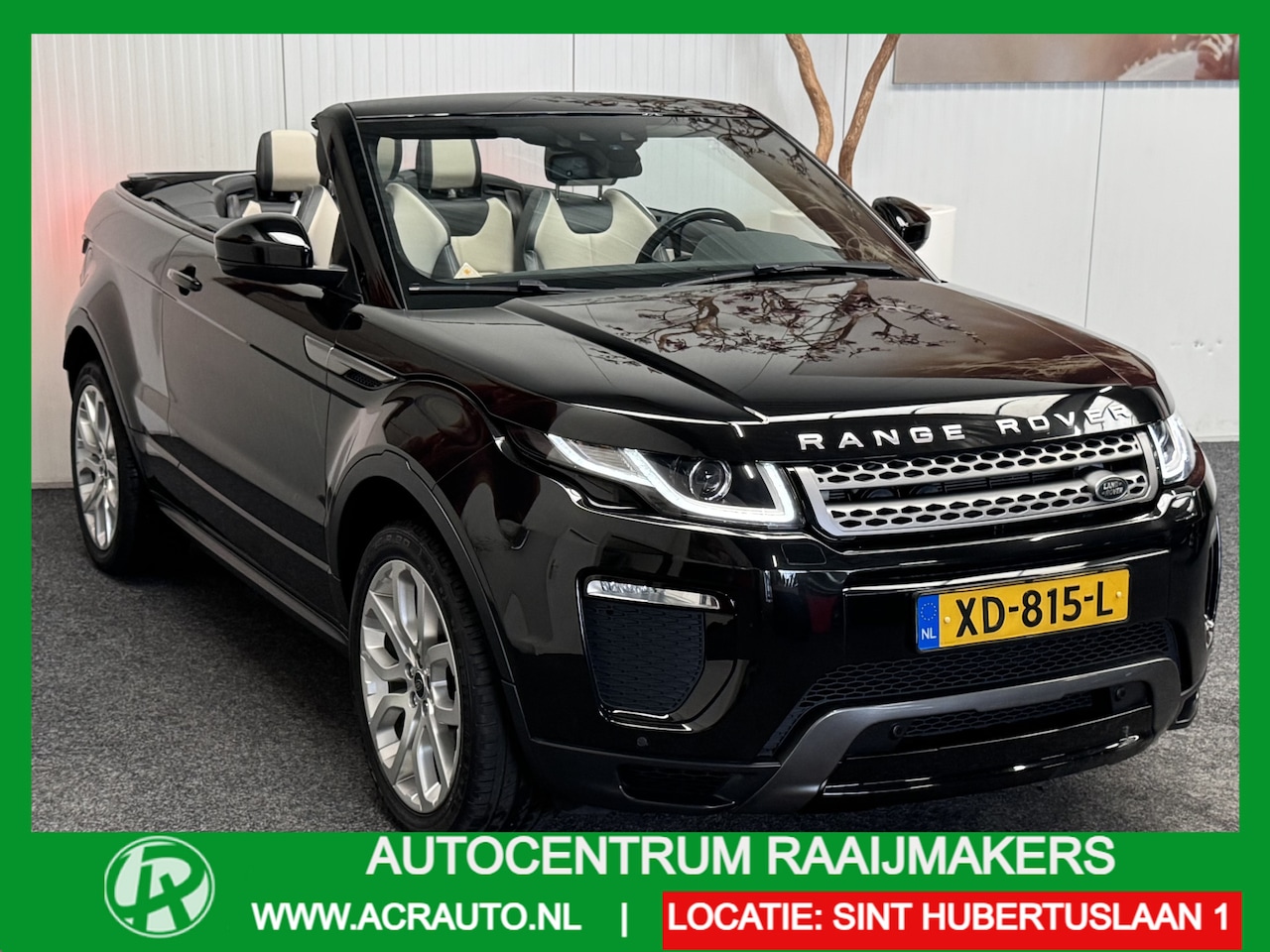 Land Rover Range Rover Evoque - CONVERTIBLE AUTOMAAT 2.0 Si4 HSE 240PK DYNAMIC AUTOMAAT SLECHTS 27843 KM AUTO VAN KARIN - AutoWereld.nl