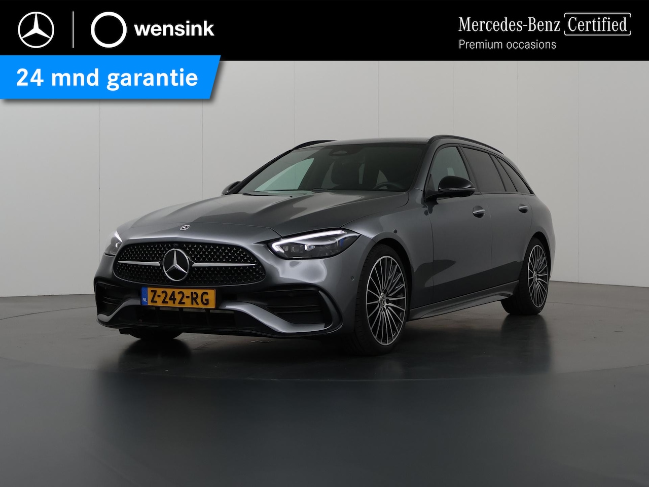 Mercedes-Benz C-klasse Estate - 180 AMG NIGHT Premium | Panoramadak | 360 camera | Digital Light | Stoel Memory | Keyless - AutoWereld.nl