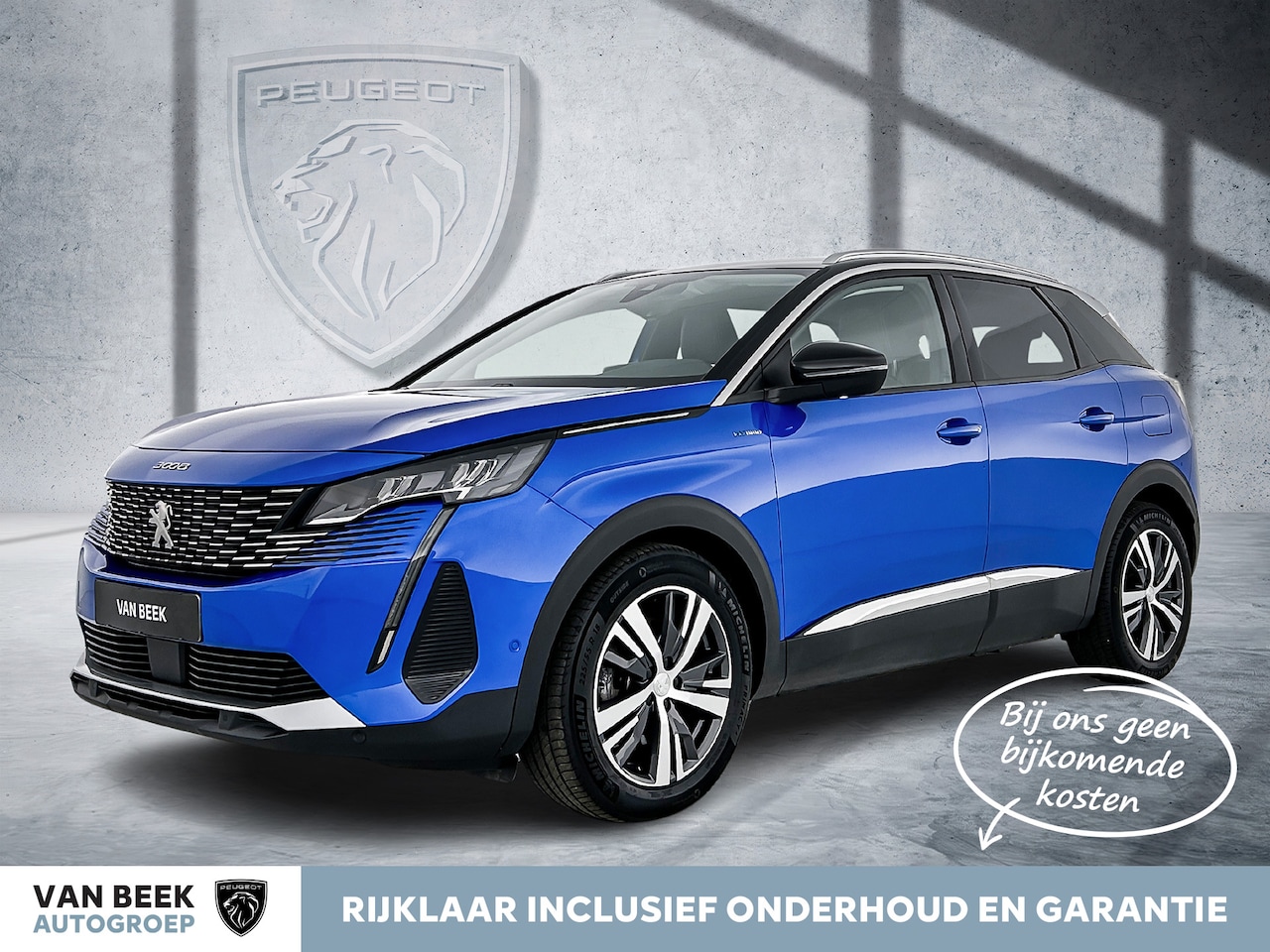 Peugeot 3008 - Hybrid 225 PK Automaat Allure Pack Business | Stoelverwarming | Elektrische achterklep | - AutoWereld.nl