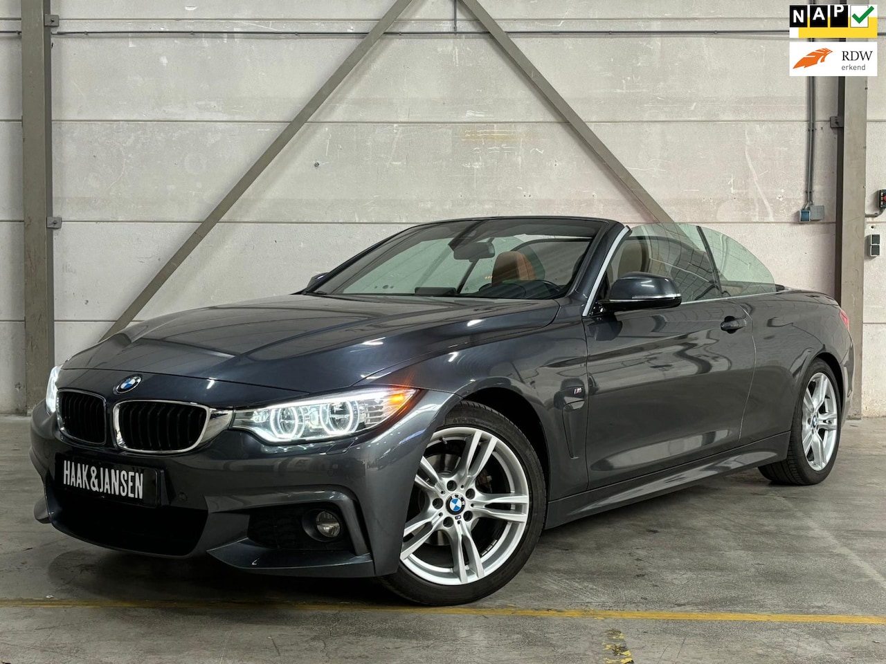 BMW 4-serie Cabrio - 420i M Sport - Automaat - Stoelverwaming - Nekverwarming - Stuurverwaming - AutoWereld.nl