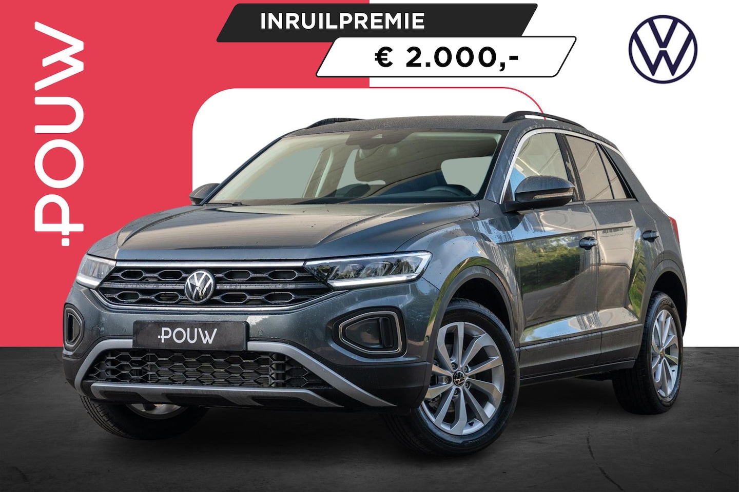 Volkswagen T-Roc - 1.5 TSI 150pk Life Edition | Stoel Pakket | Assistance Pakket Plus - AutoWereld.nl