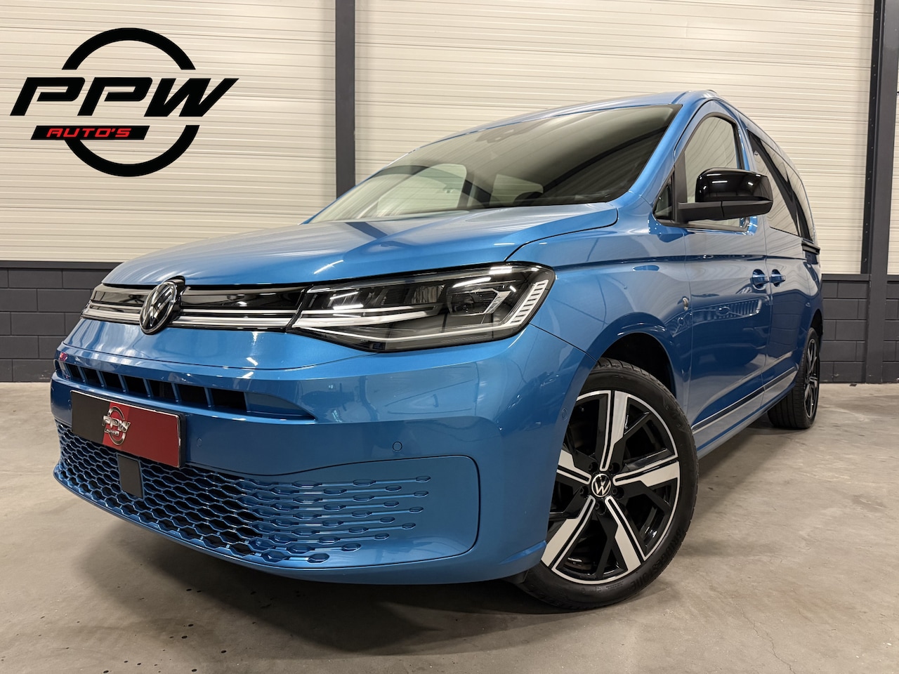 Volkswagen Caddy Maxi - 1.5 TSI DSG 7p. PANO/TREKHAAK/VIRTUAL/LED/ACC/CAMERA/LEER-ALCANTARA SP.STOELEN/18"LMV/2XSC - AutoWereld.nl