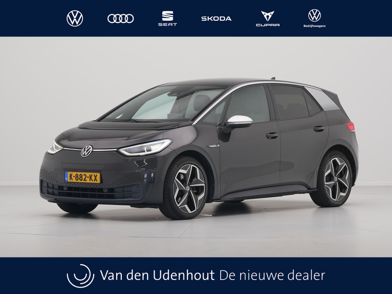 Volkswagen ID.3 - First Plus 58 kWh Navigatie Carplay stoel/stuurverwarming Camera Acc Pdc - AutoWereld.nl