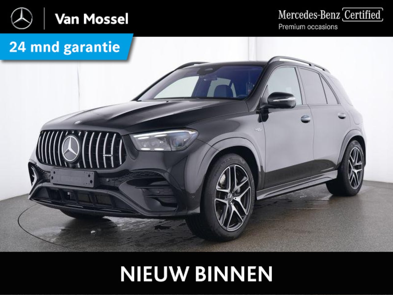 Mercedes-Benz GLE-Klasse - AMG 53 Hybrid 4MATIC+ / Premium/ Panoramadak/ Burmester/ Head Up/ Night/ El. Trekhaak/ - AutoWereld.nl