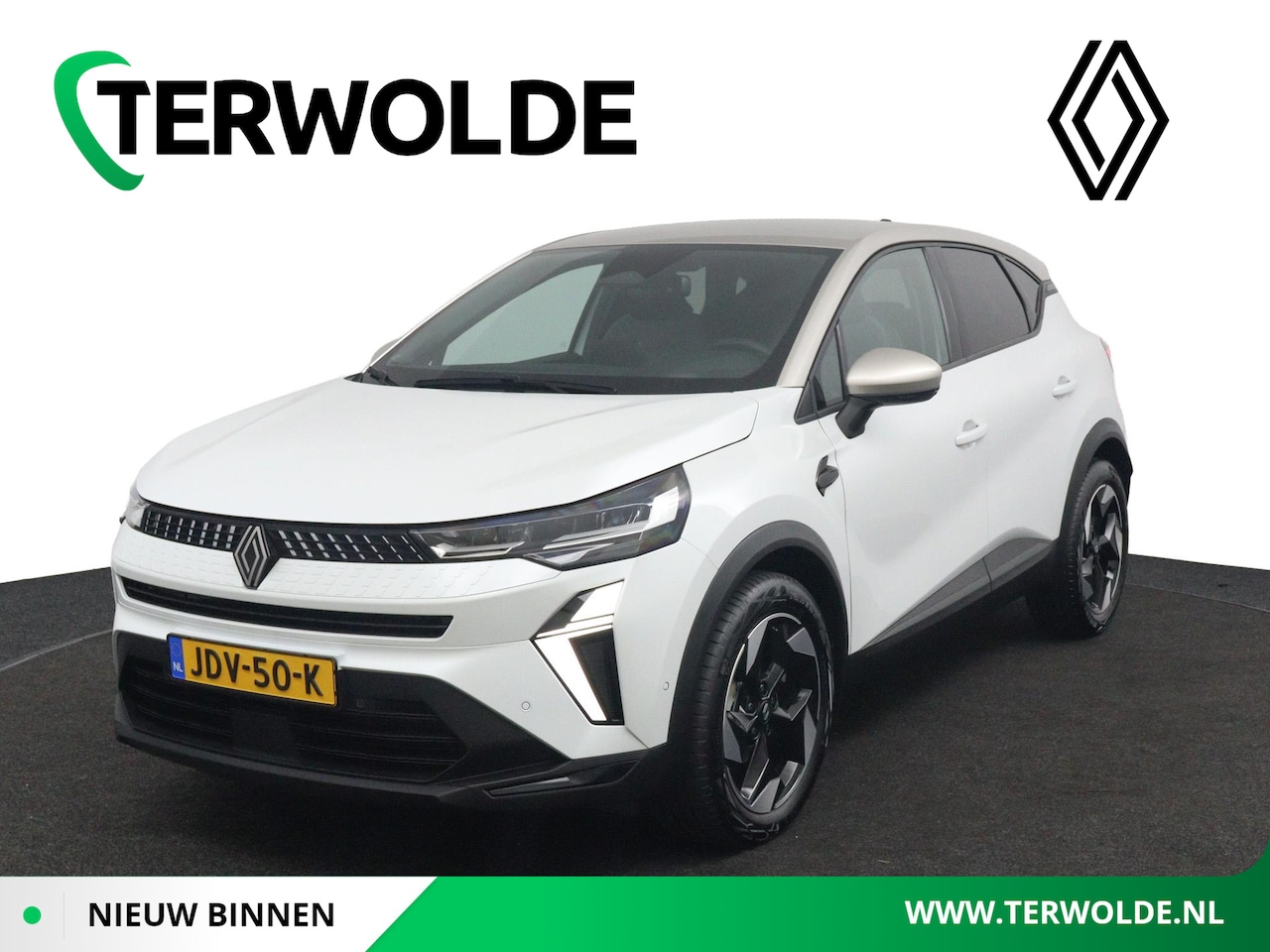 Renault Captur - Techno TCe 140 mild hybrid | Achteruitrijcamera | Parkeersensoren | Navigatie | Climate Co - AutoWereld.nl
