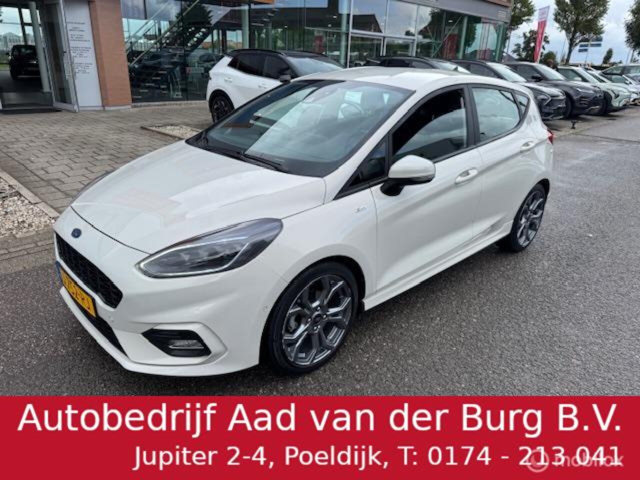 Ford Fiesta - 1.0 EcoBoost Hybrid 125pk ST-Line X Mooie luxe uitvoering , Navigatie , Camera achter , Pa - AutoWereld.nl