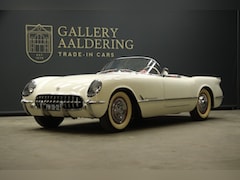 Corvette C1 - Convertible Trade-in-car Attractively finished in "Polo White" with red interior, Original