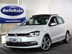 Volkswagen Polo - 1.2 TSI Highline PANO STOELVW NAV BT LED PDC ECC '16