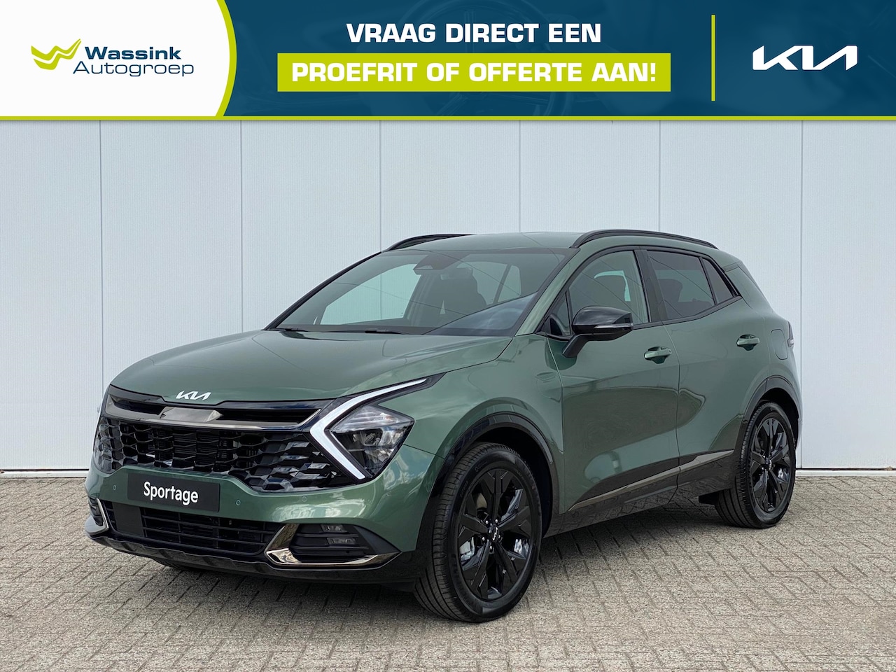 Kia Sportage - 1.6 T-GDi 245pk Plug-In Hybrid AT6 4WD Dark Edition | Stoel verwarming voor & achter | Cam - AutoWereld.nl