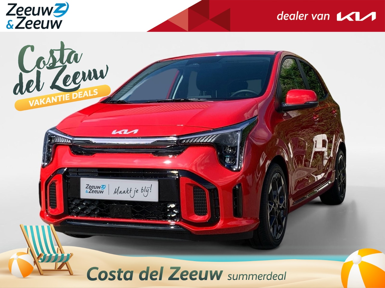 Kia Picanto - 1.0 DPI GT-Line | Enkele op voorraad bel voor info| € 1.000,- INRUILPREMIE - AutoWereld.nl