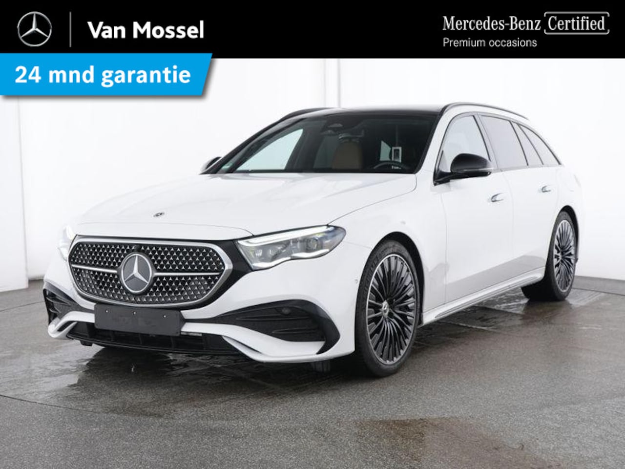 Mercedes-Benz E-klasse Estate - 300 e AMG Line / Panoramadak/ Night/ 20 inch/ Burmester/ Head Up/ Verlichte Grille/ - AutoWereld.nl