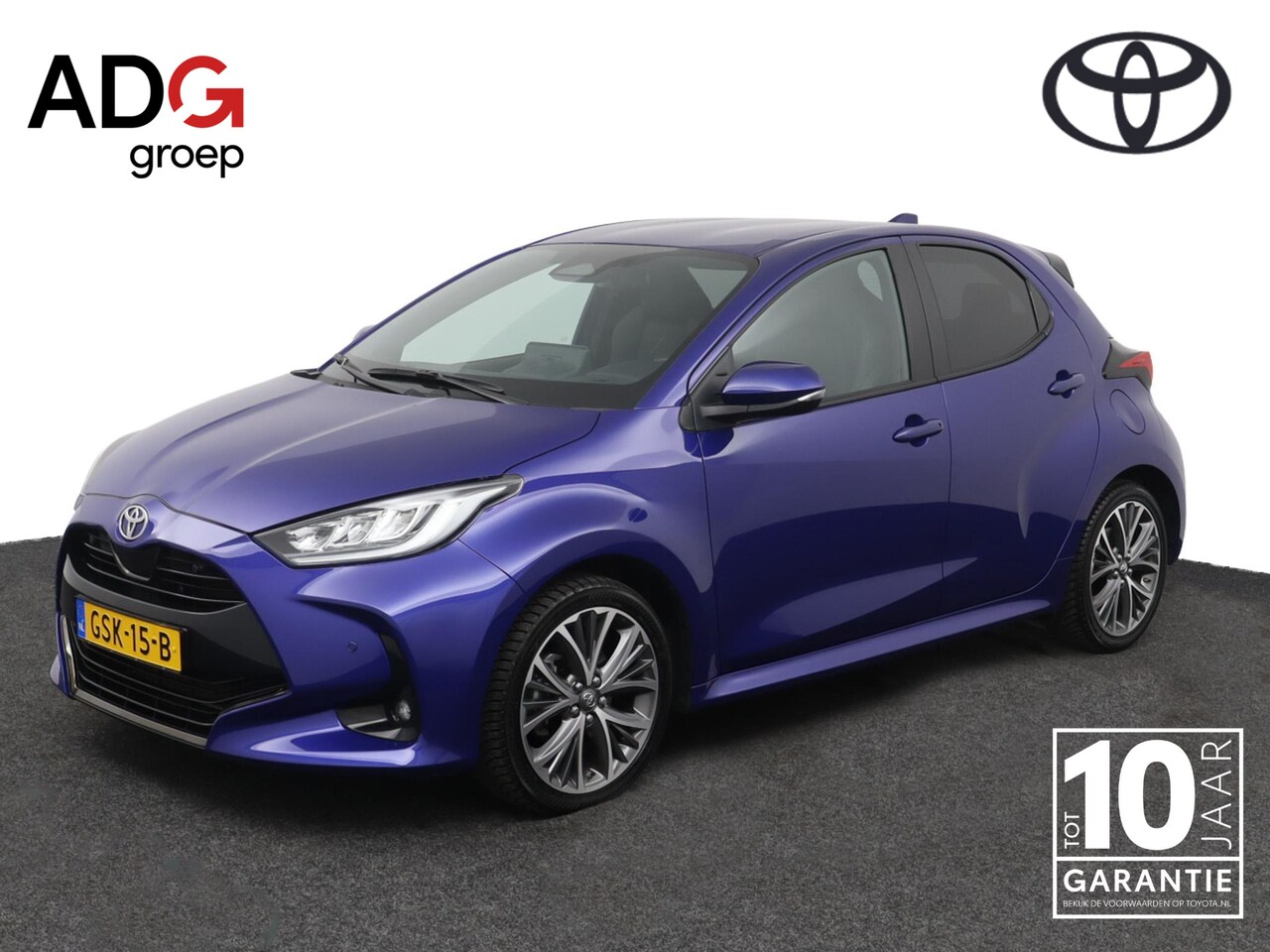 Toyota Yaris - 1.5 Hybrid 130 Executive | stuur en stoelverwarming | Lederen- stof bekleding | 17 inch Li - AutoWereld.nl