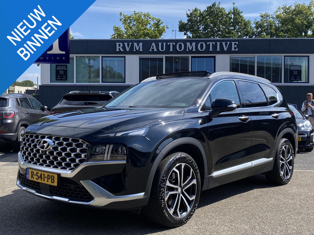 Hyundai Santa Fe - 1.6 T-GDI PHEV Premium Sky VAN: 37.900,- VOOR: 35.440,- UW HERFSTVOORDEEL: 2.460,- EURO | - AutoWereld.nl