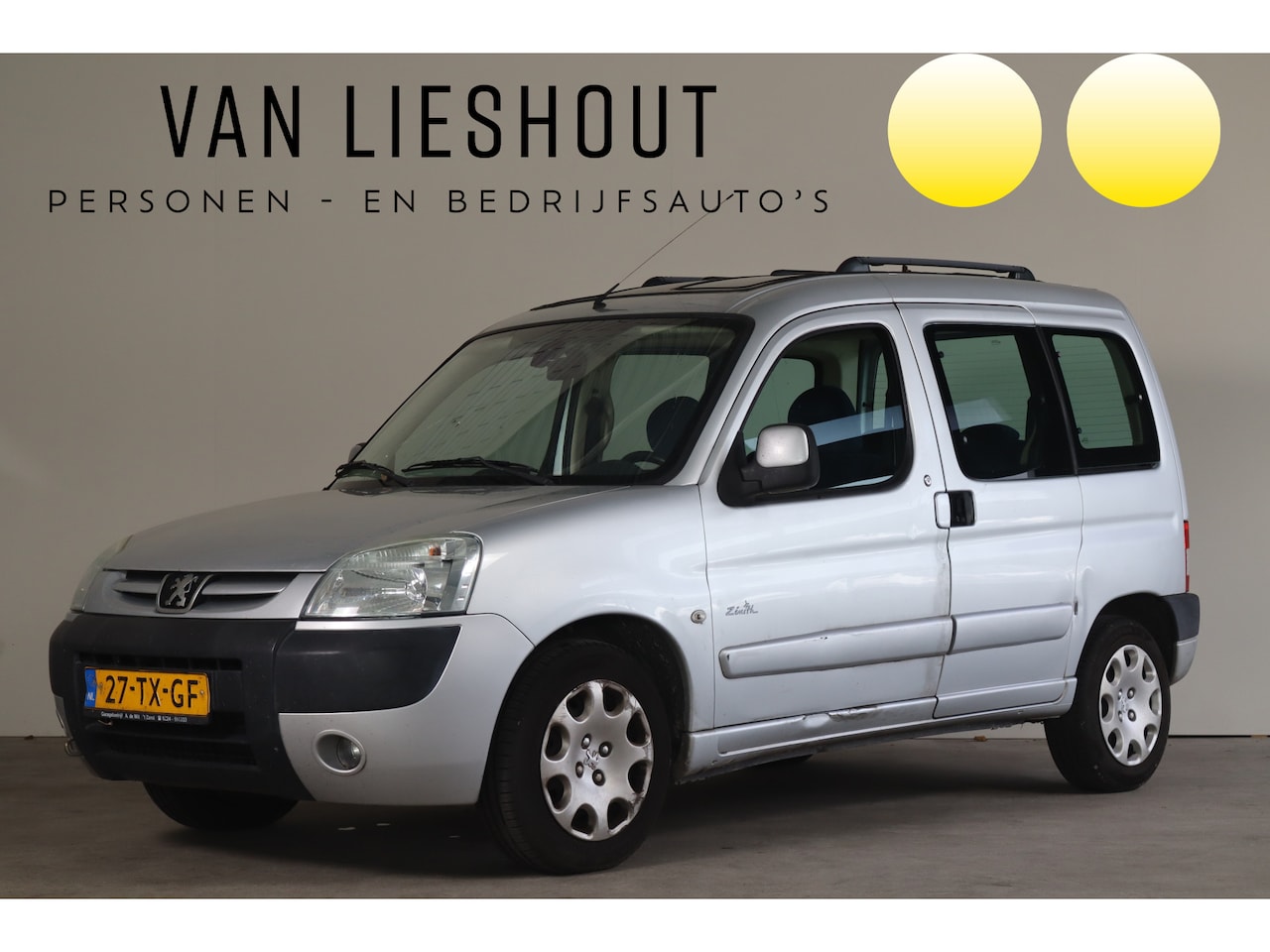 Peugeot Partner MPV - 1.6-16V Zenith 4 NL-Auto!! NIEUWE APK !! - AutoWereld.nl