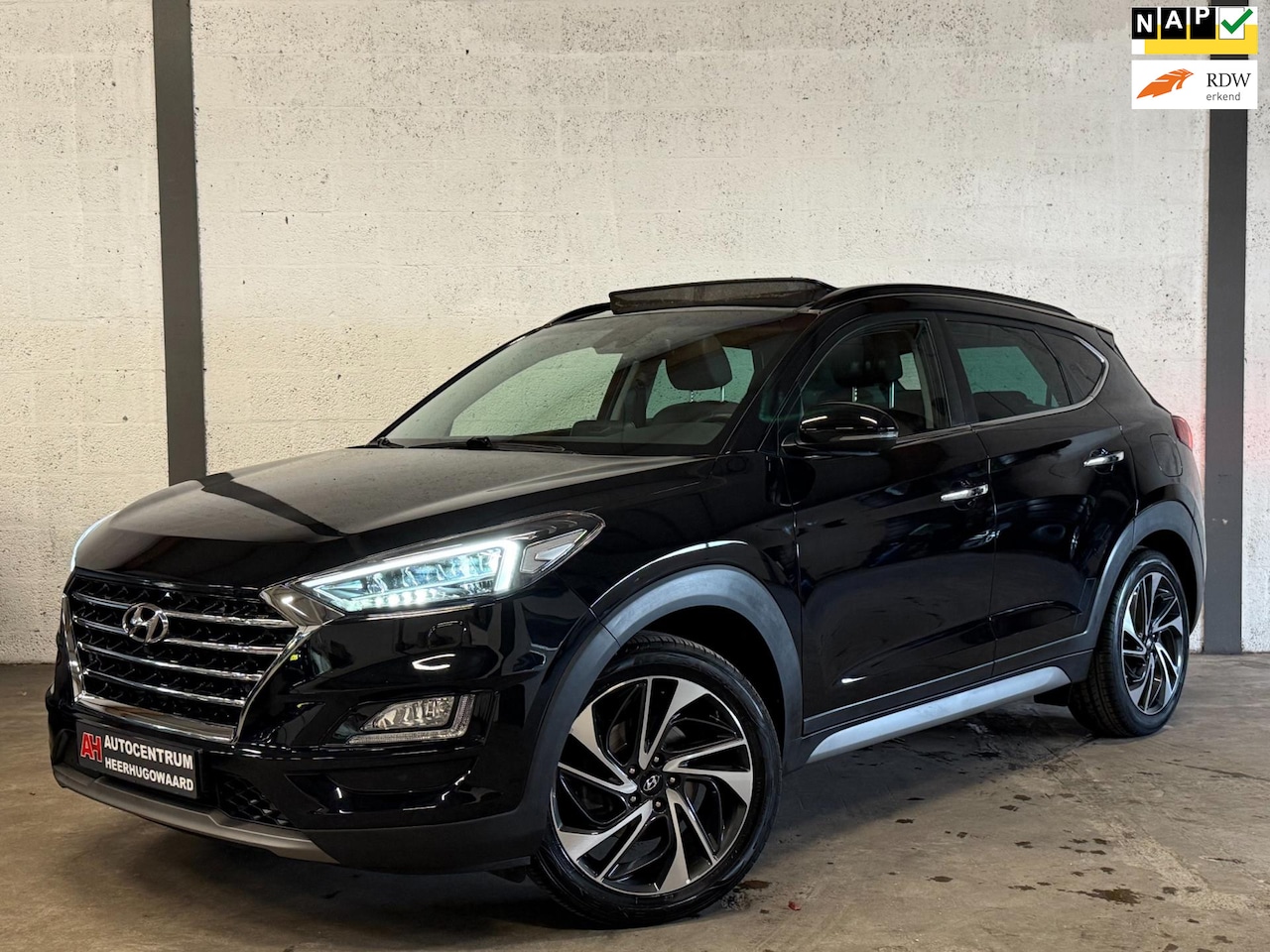 Hyundai Tucson - 1.6 T-GDI Premium AUT Pano|Leder|LED|360|Blindspot|Dealer Onderhouden !! - AutoWereld.nl
