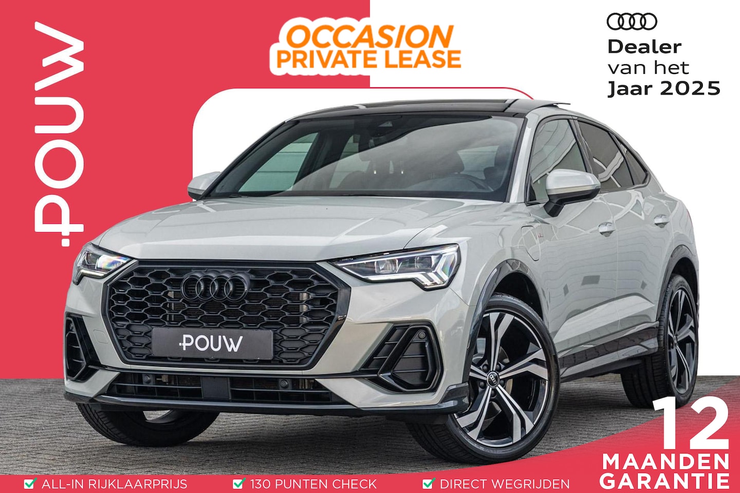 Audi Q3 Sportback - 45 TFSIe 245pk S-Line Edition | Panoramadak | Trekhaak | Leder - AutoWereld.nl
