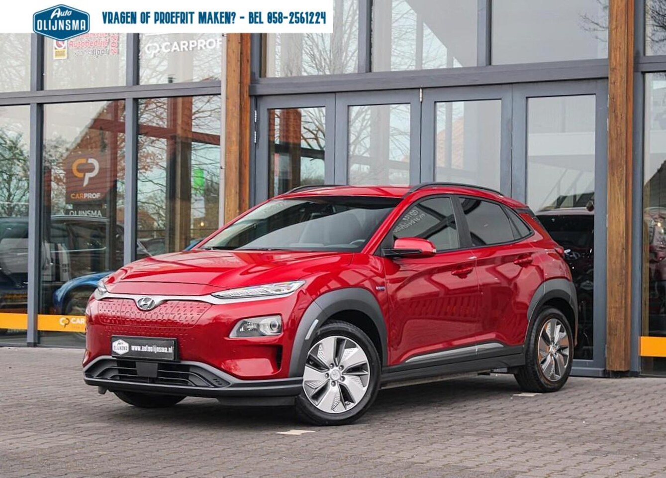 Hyundai Kona Electric - EV Premium 64 kWh|Navi|Stoelverwarming|Clima|CCS - AutoWereld.nl