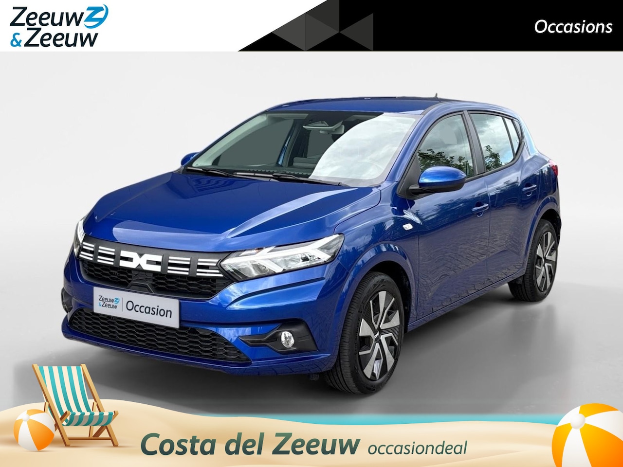 Dacia Sandero - 90PK TCe Expression | Navi | Airco | Parkeersensoren | Cruise Control | Apple CarPlay/Andr - AutoWereld.nl
