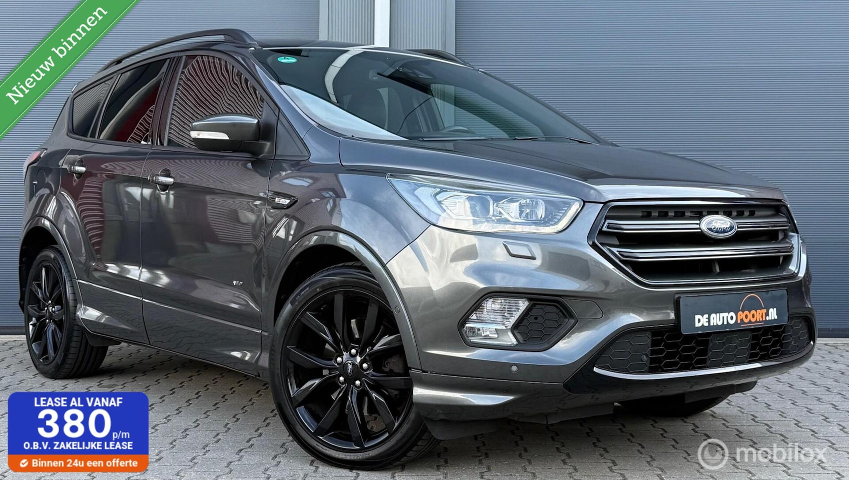 Ford Kuga - 2.0 T 242PK Ecoboost Automaat ST Line Clima/Navi/Cruise/LED - AutoWereld.nl