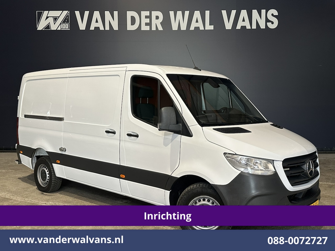 Mercedes-Benz Sprinter - 316 CDI 164pk Achterwielaandrijving L2H1 inrichting Euro6 Airco | 2800kg Trekhaak | Camera - AutoWereld.nl