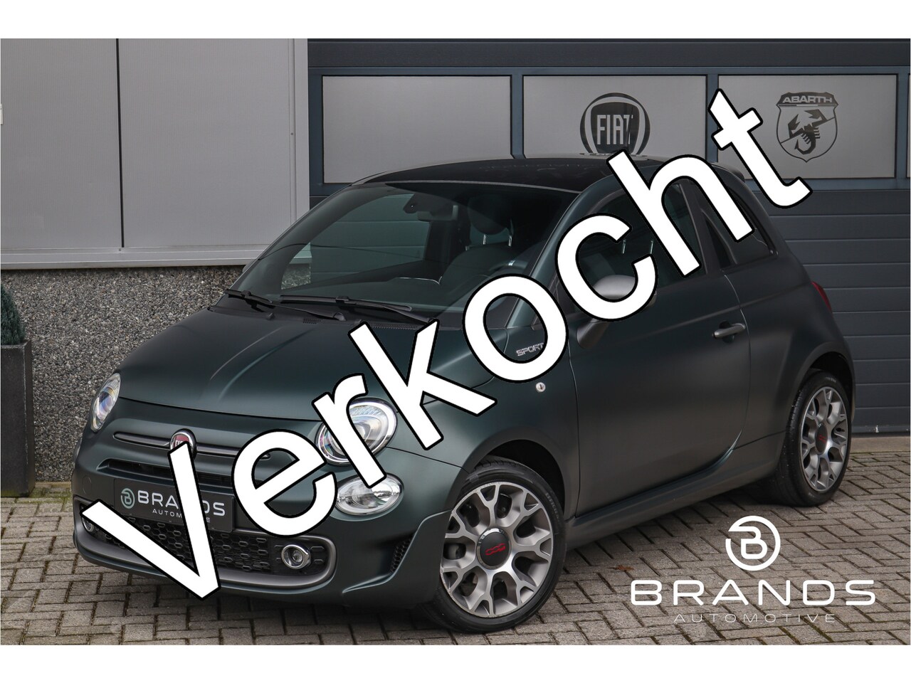 Fiat 500 - 1.0 Hybrid Sport 1e eig Vol opties Unieke kleur Garantie - AutoWereld.nl