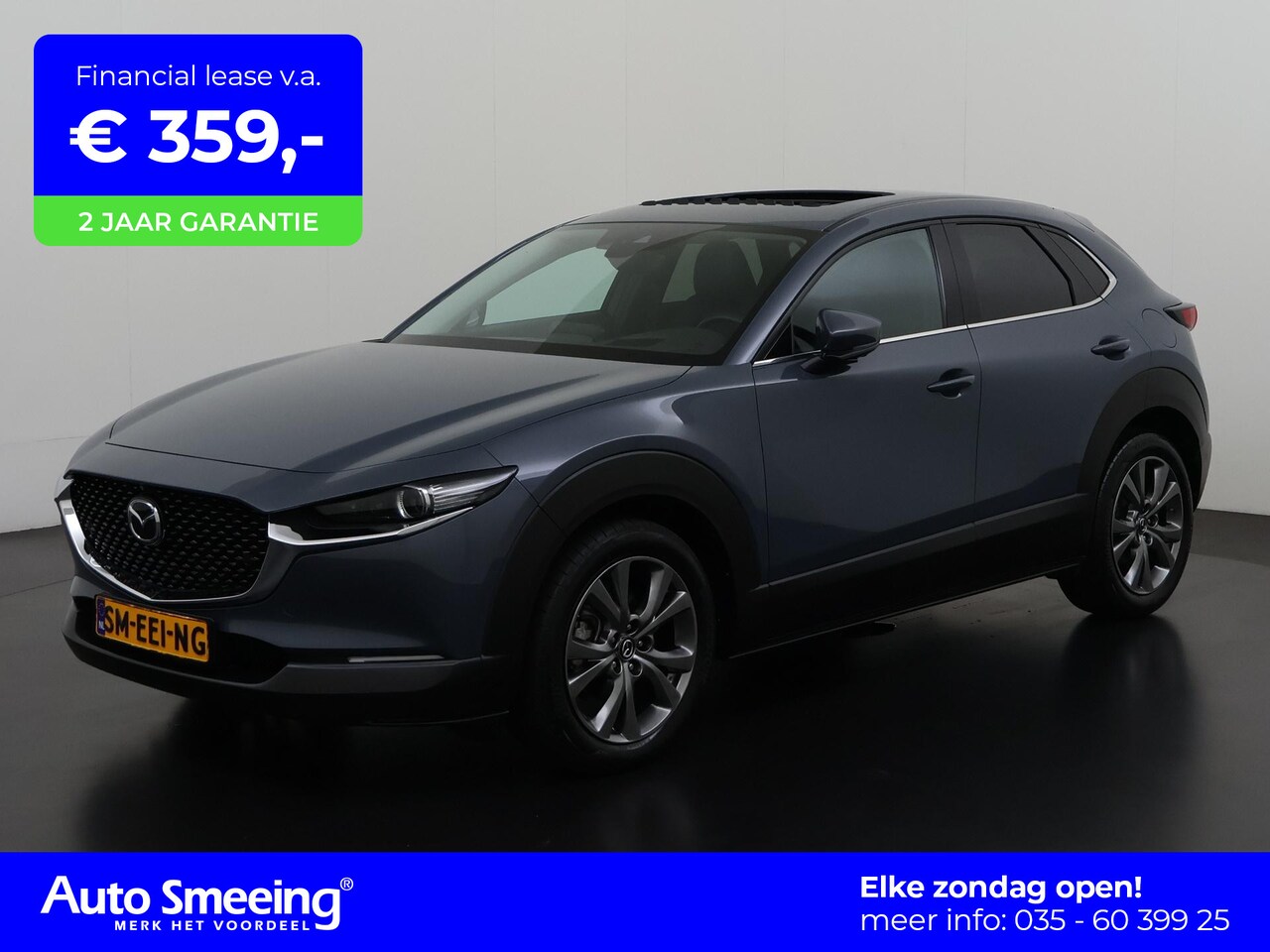 Mazda CX-30 - 2.0 e-SkyActiv-X M Hybrid AWD Luxury | Schuifdak | Zondag Open! - AutoWereld.nl