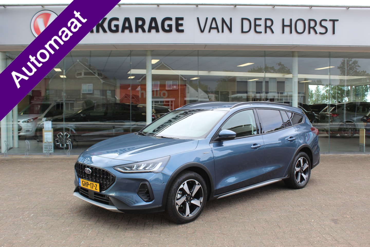 Ford Focus Wagon - 1.0-155pk EcoBoost Mild-Hybrid Active AUTOMAAT ! Trekgewicht 1.500kg ! Slechts 6.600km ! R - AutoWereld.nl