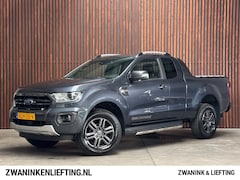 Ford Ranger - 2.0 EcoBlue Wildtrak Supercab 213pk AUT 4x4 Navi-Adap.Cruise-Carplay-Camera-Trekhaak
