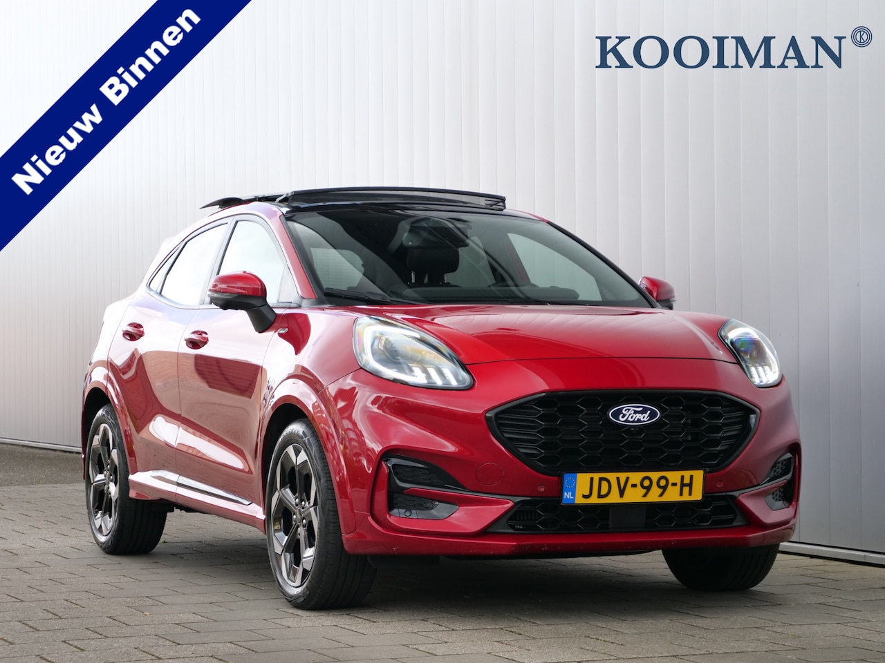 Ford Puma - ST-line 1.0 EcoBoost Hybrid 155 Pk Automaat Trekhaak / Schuifdak / Carplay / Keyless - AutoWereld.nl