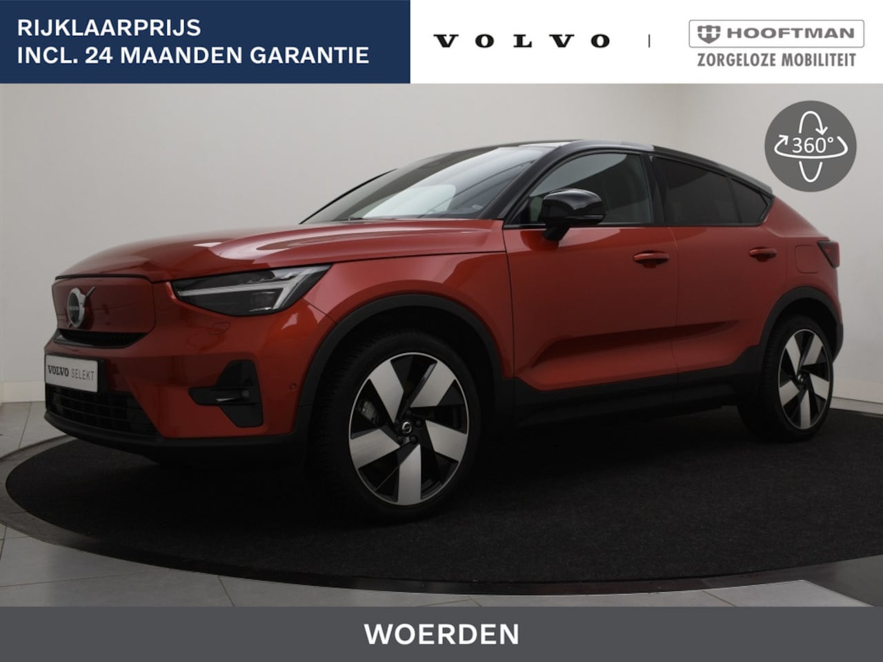 Volvo C40 - RECHARGE TWIN INTRO EDITION 20INCH TREKHAAK HARMAN KARDON - AutoWereld.nl