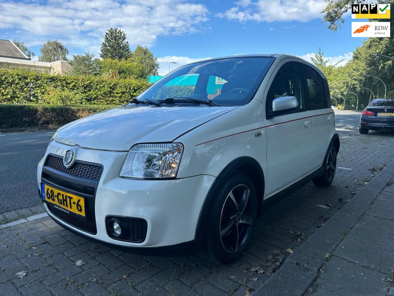 Fiat Panda - 1.4 16V Sport 100hp airco ,elk ramen ,nap nieuwe apk - AutoWereld.nl