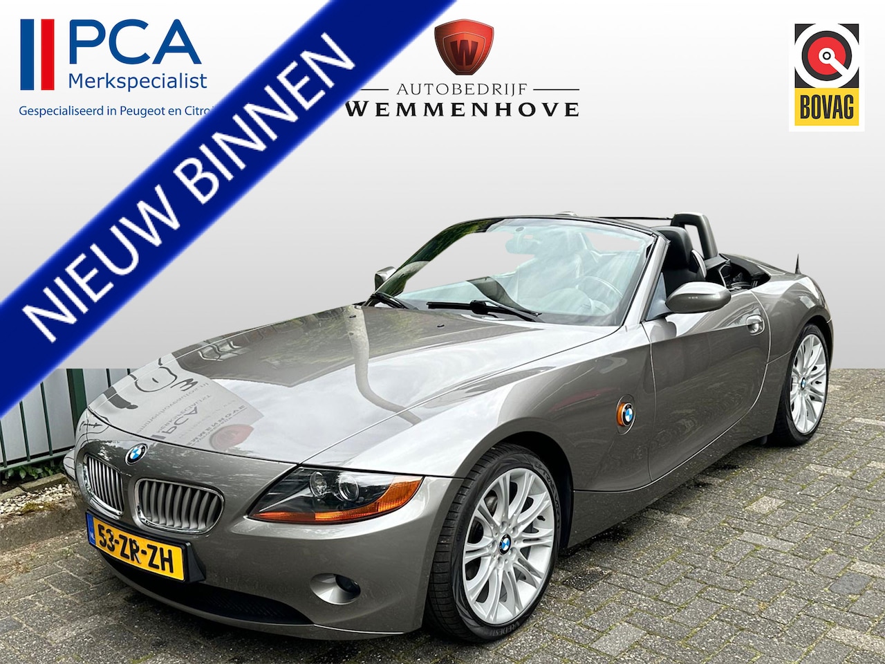 BMW Z4 Roadster - 2.5i S 6-Cilinder/Alu wielen/El.Kap - AutoWereld.nl