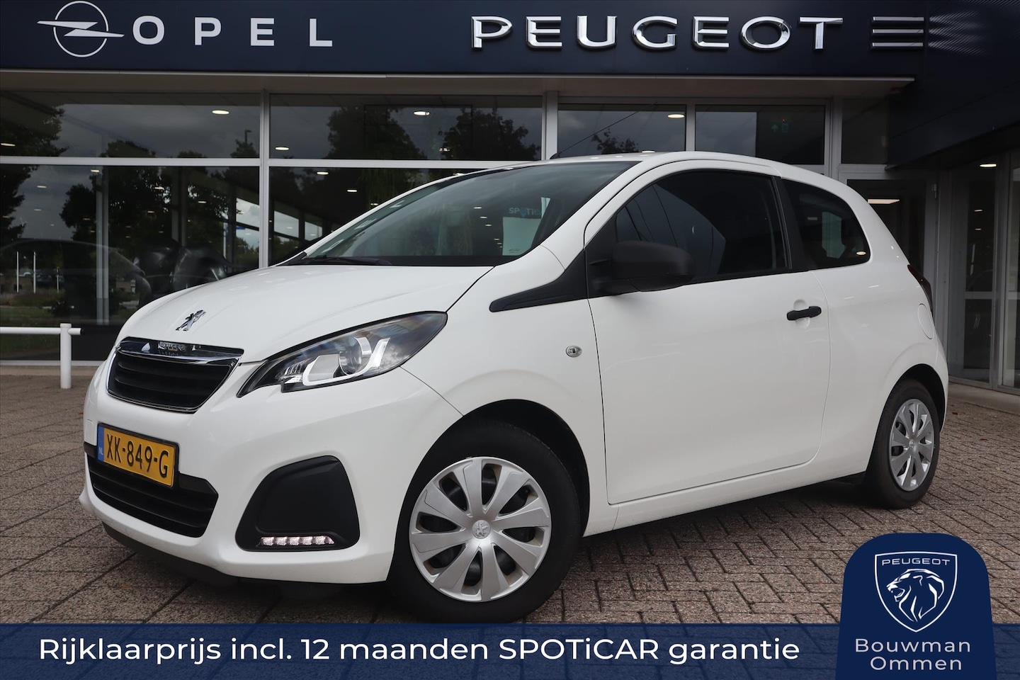 Peugeot 108 - Access 1.0 e-VTi 72PK 3-Drs, Rijklaarprijs, Radio USB Boordcomputer LED-dagrijverlichting - AutoWereld.nl