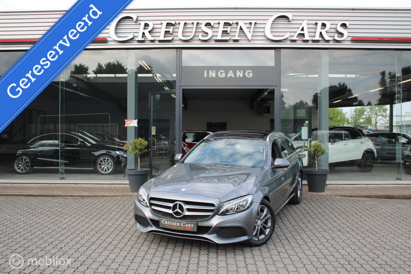 Mercedes-Benz C-klasse Estate - 180 Prestige/Led/Trekhaak/Pano/Navi - AutoWereld.nl