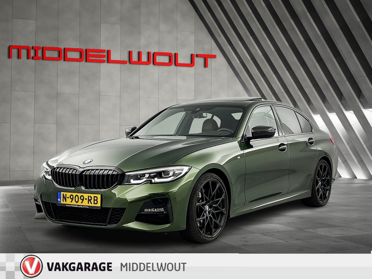 BMW 3-serie - 320i M-Sport High Exe/Schuif-/kanteldak/Carbon-Accenten/20'LMV - AutoWereld.nl