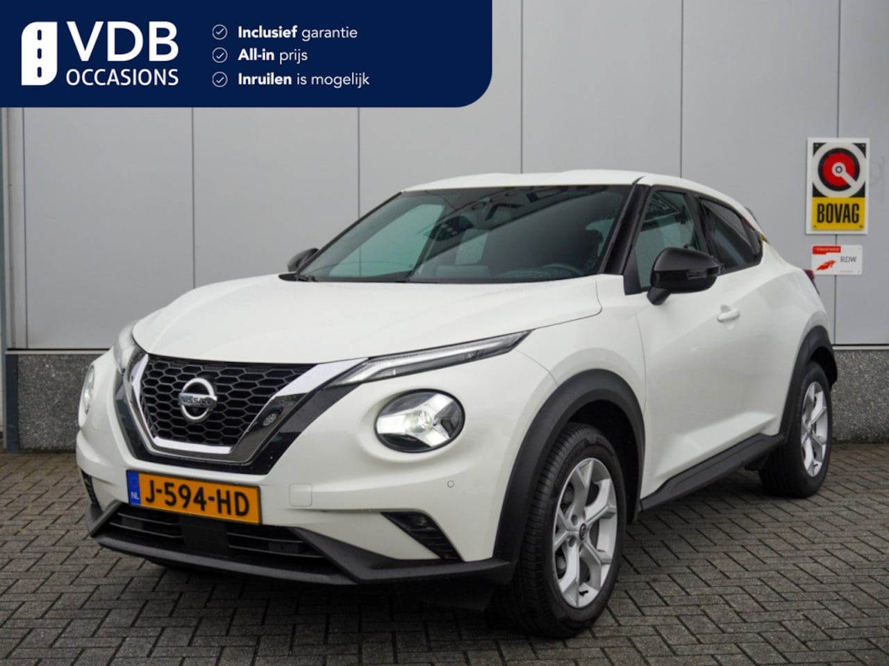 Nissan Juke - 1.0 DIG-T N-Connecta Trekhaak | CarPlay | 360 Camera | Adapt. Cr - AutoWereld.nl