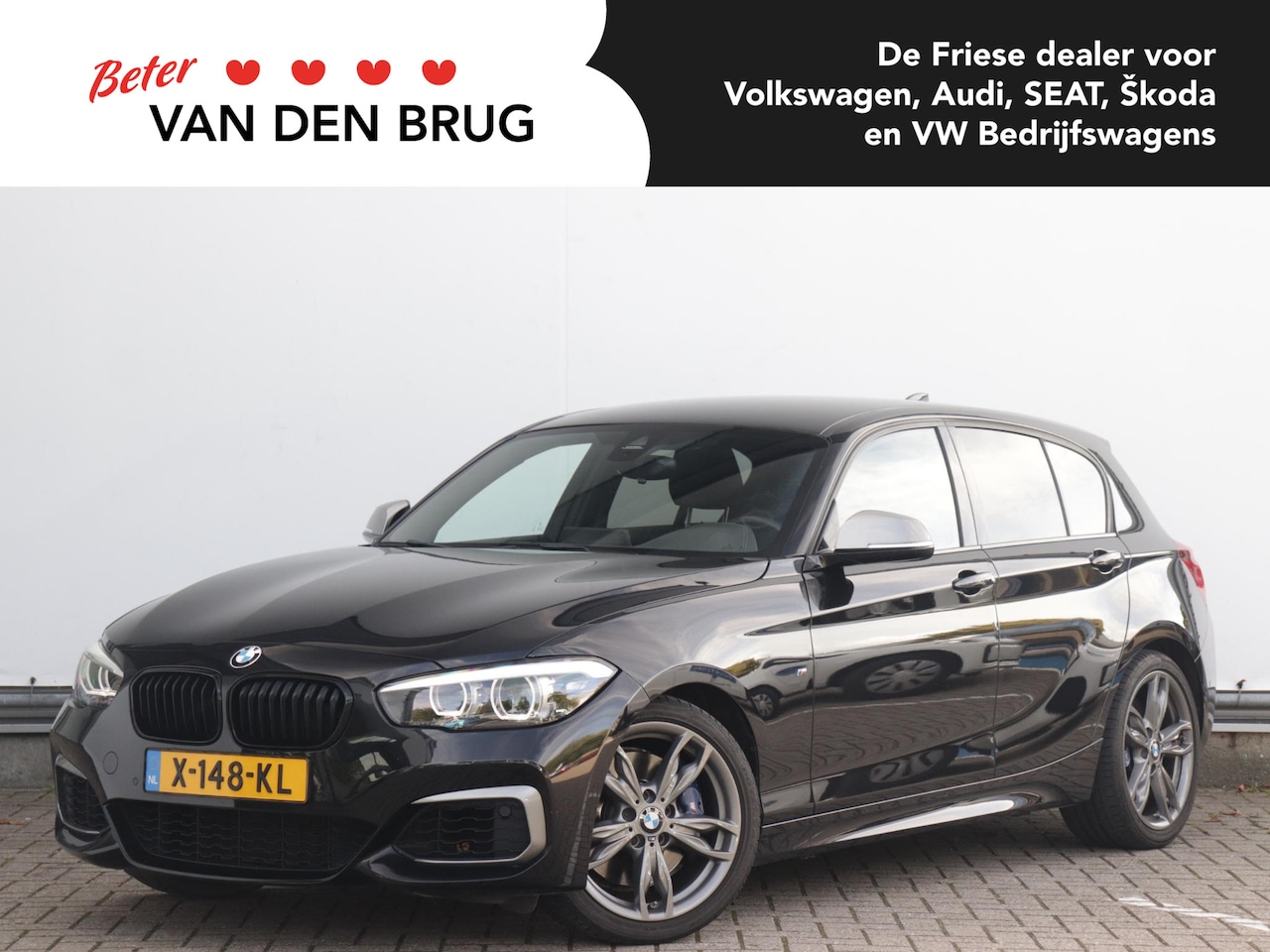 BMW 1-serie - M140i High Executive | Shadow Line | Camera | Navigatie Professional | LED Koplampen | - AutoWereld.nl