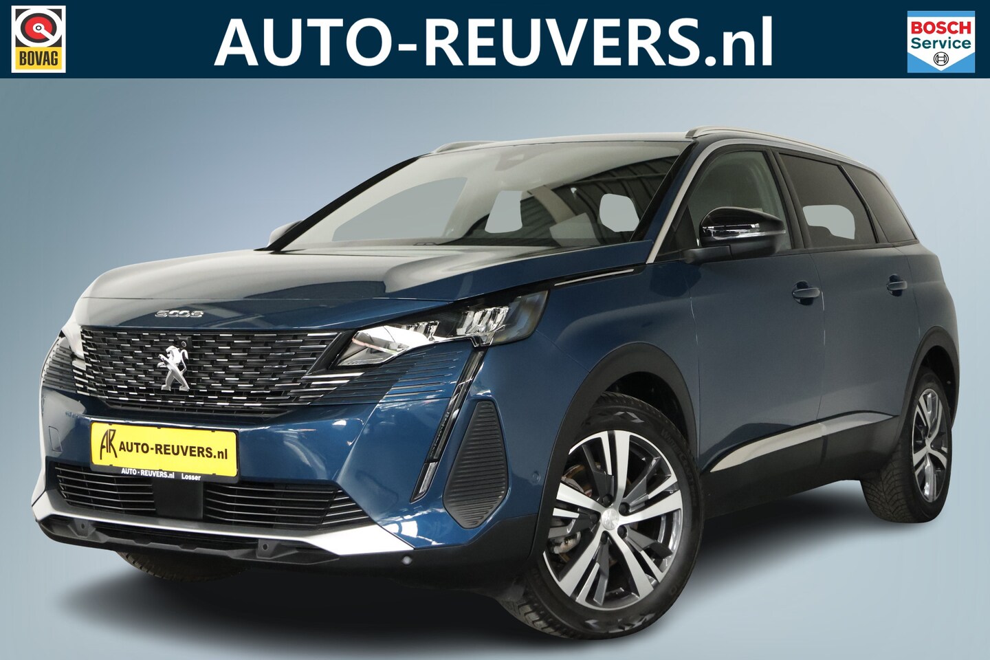 Peugeot 5008 - 1.2 PureTech Allure Pack 7pers / LED / Navi / CarPlay / Cam - AutoWereld.nl