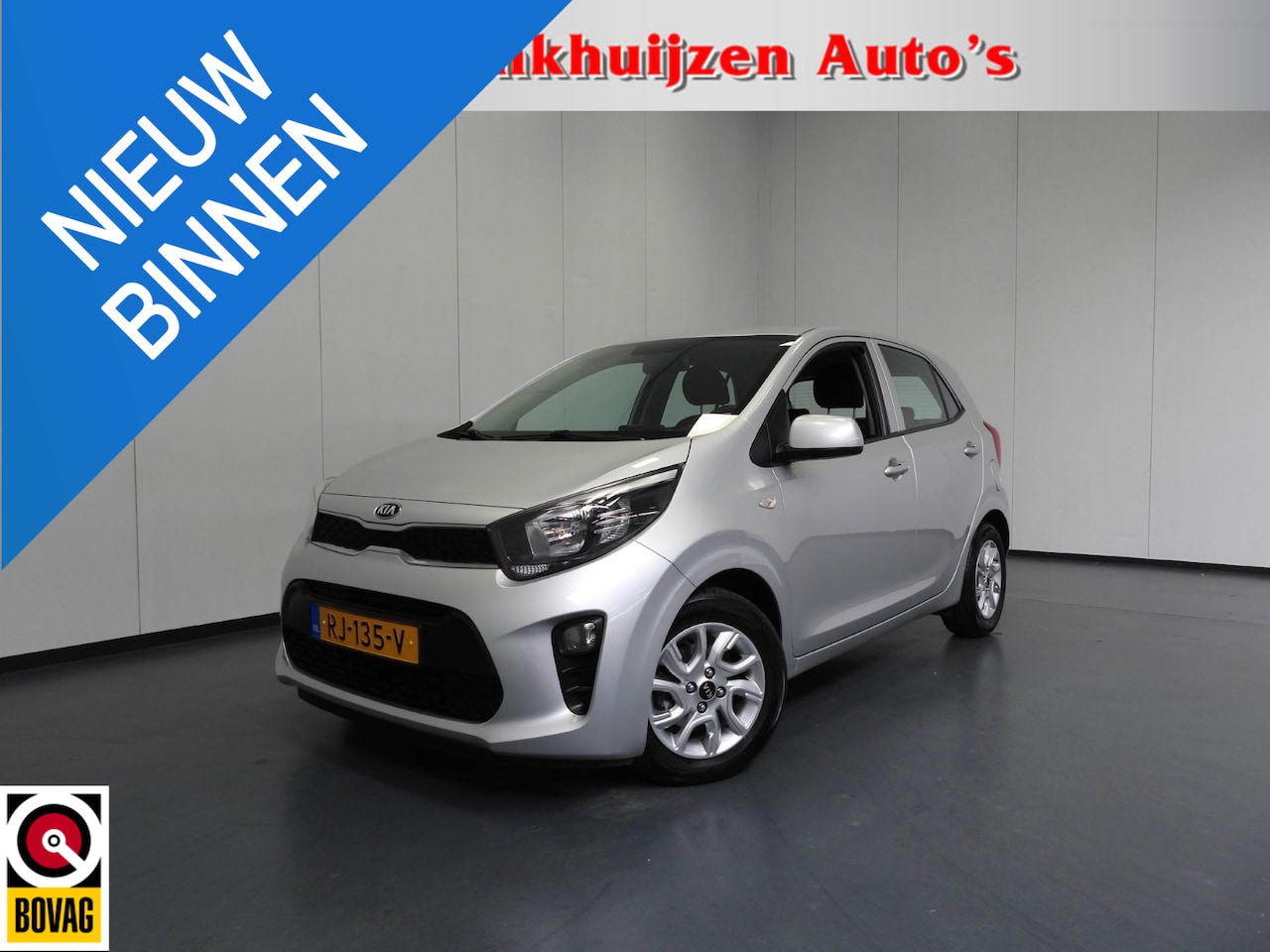 Kia Picanto - 1.0 CVVT ComfortPlusLine Navigator NAVI/CAMERA/AIRCO/LMV! - AutoWereld.nl