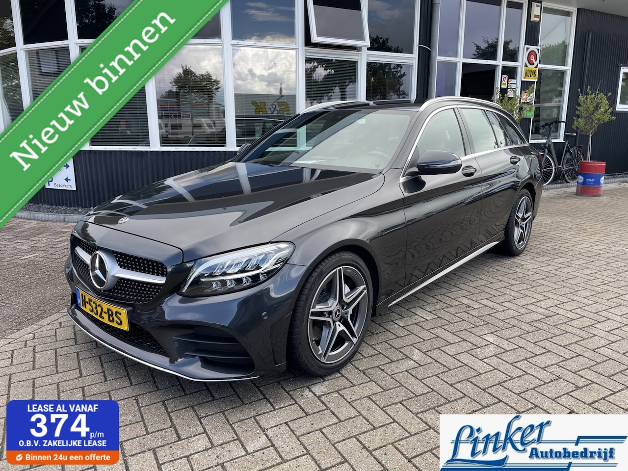 Mercedes-Benz C-klasse Estate - 200 Business Solution AMG ELEKTR TREKH CAMERA NL-AUTO - AutoWereld.nl