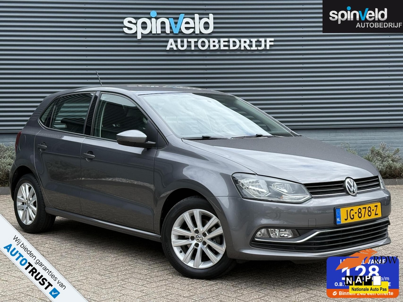 Volkswagen Polo - 1.2 TSI Comfortline BJ`16 NAP NL Navi Cruise Airco - AutoWereld.nl