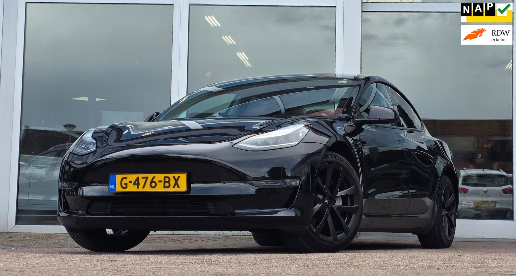 Tesla Model 3 - Standard RWD Plus 60 kWh SOH 87% Nieuwe APK - AutoWereld.nl