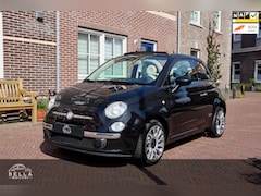 Fiat 500 C - 0.9 TwinAir Lounge | Cabrio | Parkeersensoren | Lichtmetalen velgen | Chrome-pakket | Blue