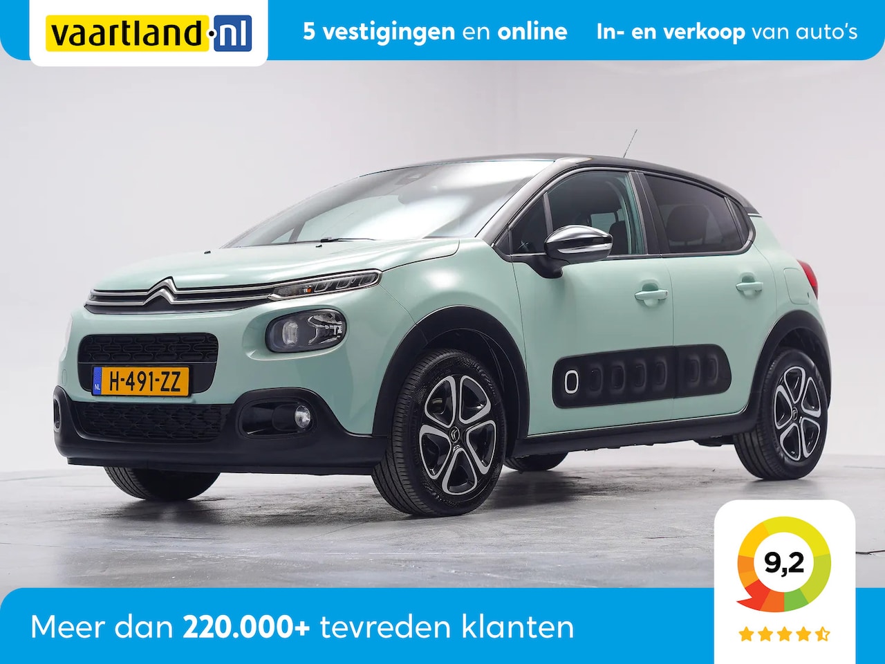 Citroën C3 - 1.2 PureTech Feel Edition [ Navi Apple Carplay/Android Auto Climate ] - AutoWereld.nl