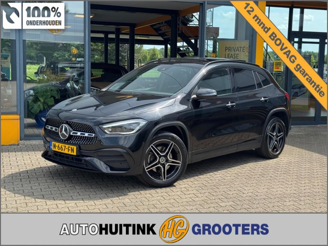 Mercedes-Benz GLA-Klasse - 250 e GLA-klasse Business Solution AMG - Pano - Night Pakket - AutoWereld.nl