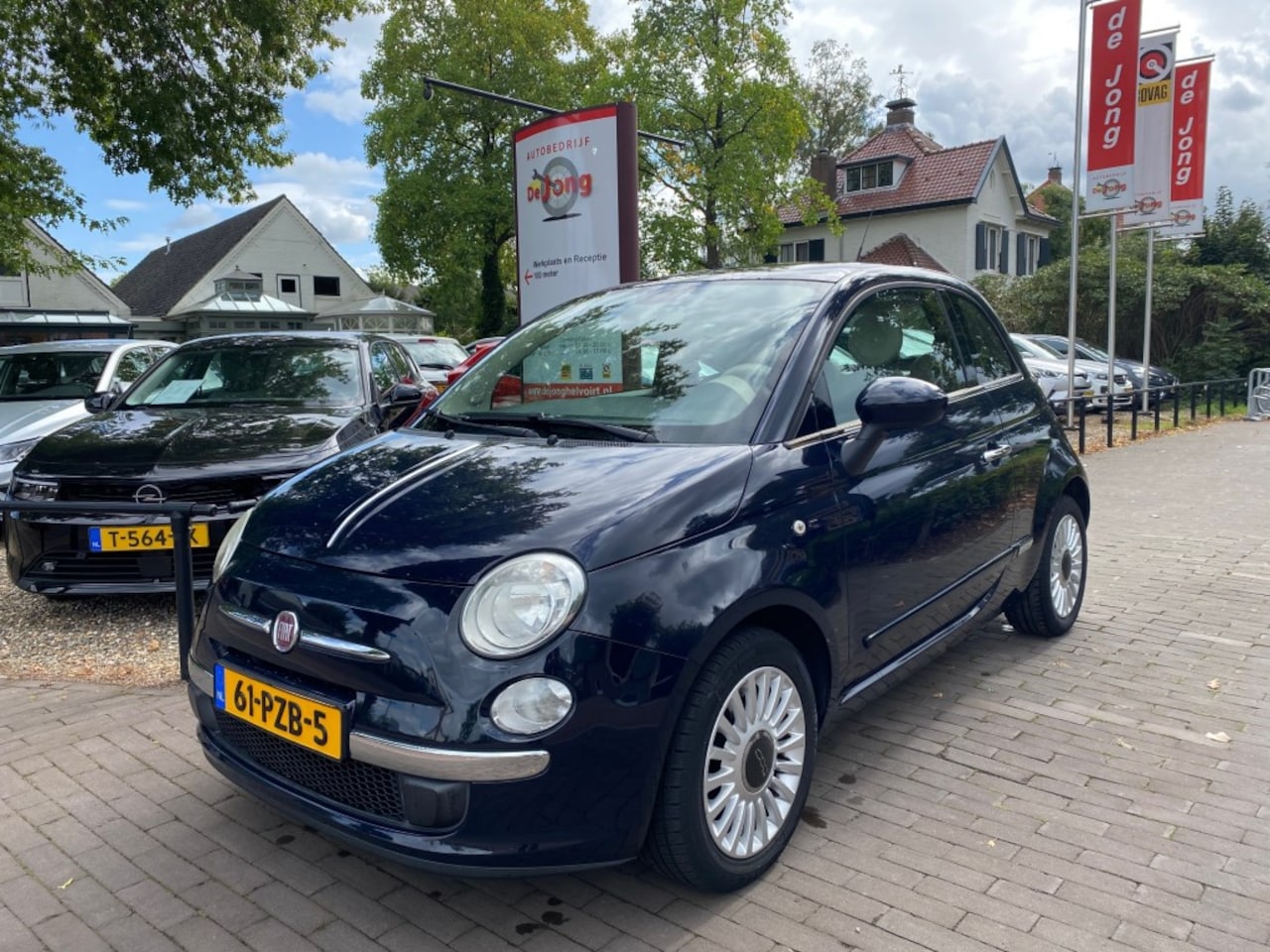 Fiat 500 - 1.2 LOUNGE / PANODAK / AIRCO / 15'' LM-VELGEN / ELEK. RAMEN - AutoWereld.nl