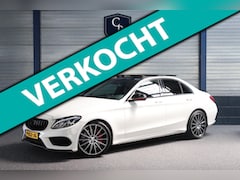 Mercedes-Benz C-klasse - 250 / 43 AMG LED/SFEER/PANO/LEER+S.VERWARMING/19" LMV/PDC/CRUISE/ECC/12 MND GARANTIE