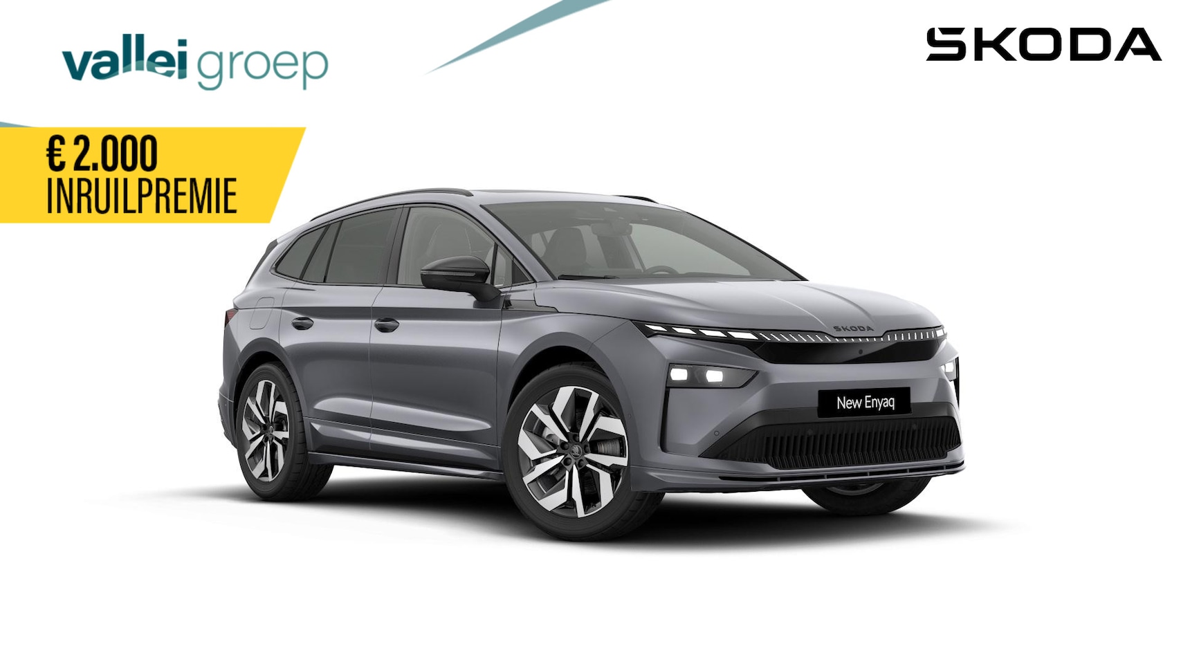 Skoda Enyaq iV - Sportline Elektromotor 210 kW / 286 PK SUV Elektri - AutoWereld.nl